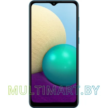 Смартфон Samsung Galaxy A02 SM-A022G/DS 2GB/32GB (синий) картинка 2